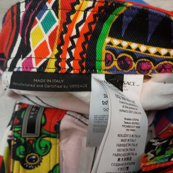 Versace Vogue 1991 Tribute High Waisted Jeans$798 - Picture 15 of 16